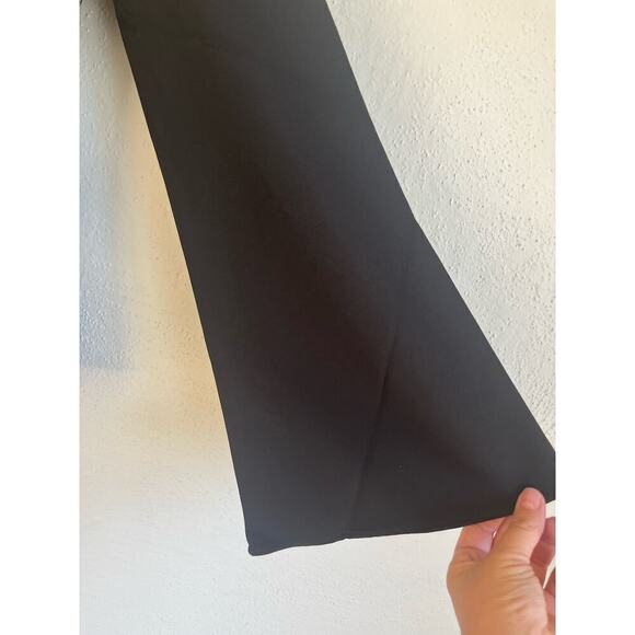 Anthropologie Endless Rose Woman Black One Shoulder Long Bell Sleeve Top… - Picture 5 of 9